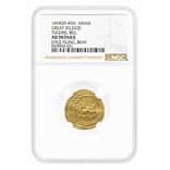 (AH429-455) Great Seljuqs Tughril Beg Dinar Gold Coin NGC AU Details