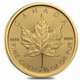 2026 1/2 oz Canadian Gold Maple Leaf $20 Coin BU (Sealed)
