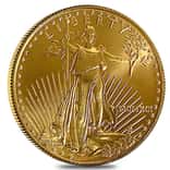 1991 1/2 oz $25 Gold American Eagle (Abrasions)