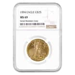 1994 1/2 oz $25 Gold American Eagle NGC MS 69