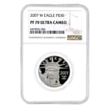 2007 W 1/2 oz $50 Platinum American Eagle Proof Coin NGC PF 70 UCAM