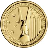 2013 Australia 1/10 oz Gold $15 War in the Pacific Coin BU