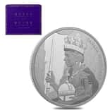 2022 Canada 5 oz Queen Elizabeth II Coronation Silver Coin