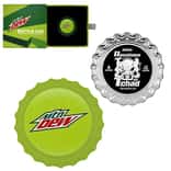 2023 Chad 6 gram Mountain Dew Bottle Cap Proof Silver Coin .999 Fine (w/Box)