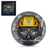 2023 Cook Islands 3 oz Proof Silver Real Heroes Coast Guard Coin