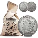 $100 Face Value Bag - 100 Coins - 1878-1904 Morgan Silver Dollar VG-VF (Random Year)