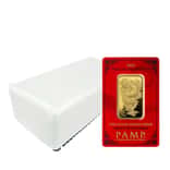 Box of 25 2024 1 Oz Pamp Suisse Lunar Dragon Gold Bar in Assay