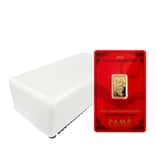 Box of 25 - 2024 5 gram PAMP Suisse Lunar Dragon Gold Bar (In Assay)