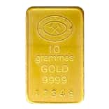 10 gram Johnson Matthey Wing Lung Bank Gold Bar .9999 Fine