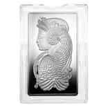 10 oz Silver Bar PAMP Suisse Lady Fortuna .999 Fine