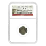 1838 Seated Liberty Large Stars Silver Half Dime H10C NGC VF 30