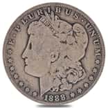 1888 O Morgan Silver Dollar $1 Hot Lips Top 100 VAM-4 DDO VG