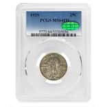 1929 Standing Liberty Silver Quarter 25C PCGS MS 64 FH CAC