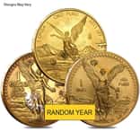 1 oz Mexican Gold Onza / Libertad Scruffy (Random Year)