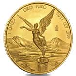 2011 Mexico 1 oz Gold Libertad Coin .999 Fine BU