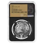 2019 South Africa 1 oz Silver Big 5 Lion NGC PF 70 FR
