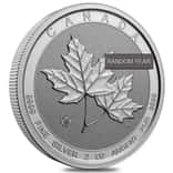 2 oz Canada Twin Maple Leaf Silver Coin BU (Random Year)