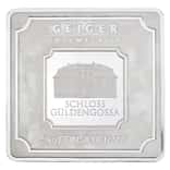 5 Kilo Geiger Original Square Silver Bar .999 Fine (In Assay)