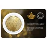 2023 1 oz Canadian Gold Maple Leaf $50 Coin BU (In Assay)