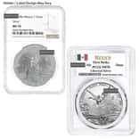 MILKY - 1 oz Mexican Silver Libertad NGC / PCGS MS 70 (Random Year)