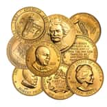 Gold at Spot - U.S. Mint 1 oz Gold Commemorative Arts Medal (Random Year)