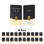 Lot of 20 - 1/2 Gram Istanbul Gold Refinery (IGR) Bar .9999 Fine (in Assay)