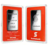 1 oz Palladium Bar - Scotiabank Valcambi Suisse .9995 Fine (In Assay)