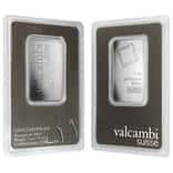 1 oz Platinum Bar - Valcambi Suisse .9995 Fine (in Assay)