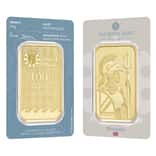 100 Gram Britannia Gold Bar .9999 Fine (in Assay)