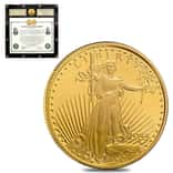 1933 1.5 oz Proof Gold Saint Gaudens Double Eagle .9999 Fine w/COA