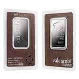 1 oz Palladium Bar Valcambi Suisse .9995 Fine (in Assay)