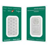 1 oz Platinum Bar - Argor-Heraeus .9995 Fine (in Assay)