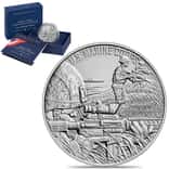 1 oz US Marine Corps Silver Medal (w/Box & COA)