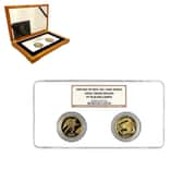 2009 Isle of Man 2 oz Gold Angel vs. Dragon 2-Coin Set NGC PF 70