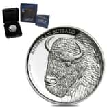 2014 1 oz Tuvalu Proof Silver American Buffalo Coin Perth Mint
