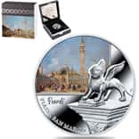 2016 Niue 1 oz Proof Silver Piazza San Marco Guardi Coin