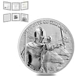 2021 Malta 1 oz Knights of the Past Silver Coin BU Germania