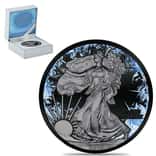 2018 1 oz Deep Frozen Silver American Eagle (w/Box & COA)