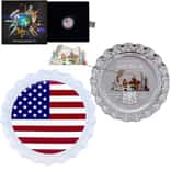 2022 Chad 6 gram World Landmarks - USA Bottle Cap Proof Silver Coin .999 Fine (w/Box)