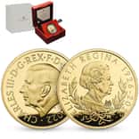 2022 Great Britain 1/4 oz Queen Elizabeth II Proof Gold Coin .9999 Fine (w/Box & COA)