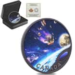 2023 Canada 5 oz Silver Pingualuit Crater - Crystal Eye of Nunavik Coin