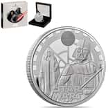 2023 GB 1 oz Proof Silver Star Wars Darth Vader & Emperor Palpatine Coin