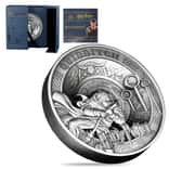 2023 Samoa 1 kilo Silver Harry Potter Quidditch Game Coin