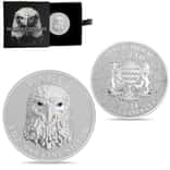 2024 Chad 1 oz Silver Multifaceted American Eagle Ultra High Relief Coin .999 Fine