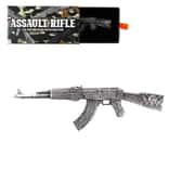 2024 Chad 2 oz Silver Assault Rifle Antiqued Shaped Coin .999 Fine