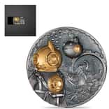 2024 Cook Islands 1 Kilo Silver Steampunk Nautilus Coin