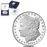 2024-S Proof Morgan Silver Dollar .999 Fine (w/Box & COA)