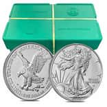 Monster Box of 500 - 2025 1 oz Silver American Eagle $1 Coin BU