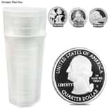$10 Face Value Proof Washington Quarters 90% Silver 40-Coin Roll (1992-Present)