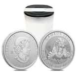 Roll of 14 - 2023 Canada 2 oz Smilodon Sabre-Tooth Cat Silver Coin BU